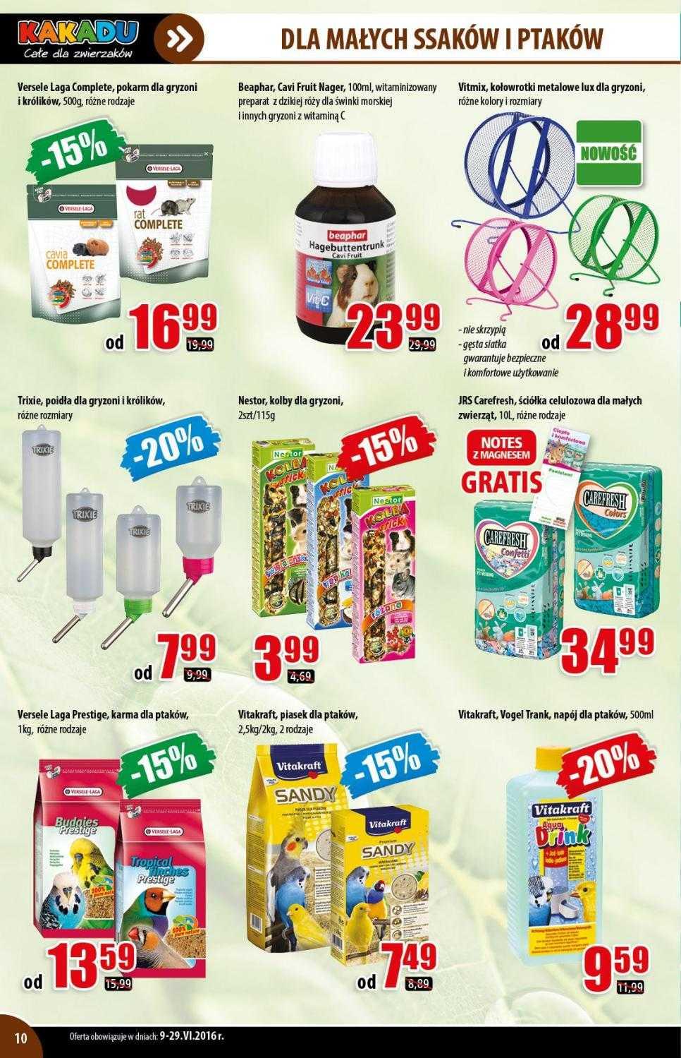 Gazetka promocyjna KAKADU str. 10