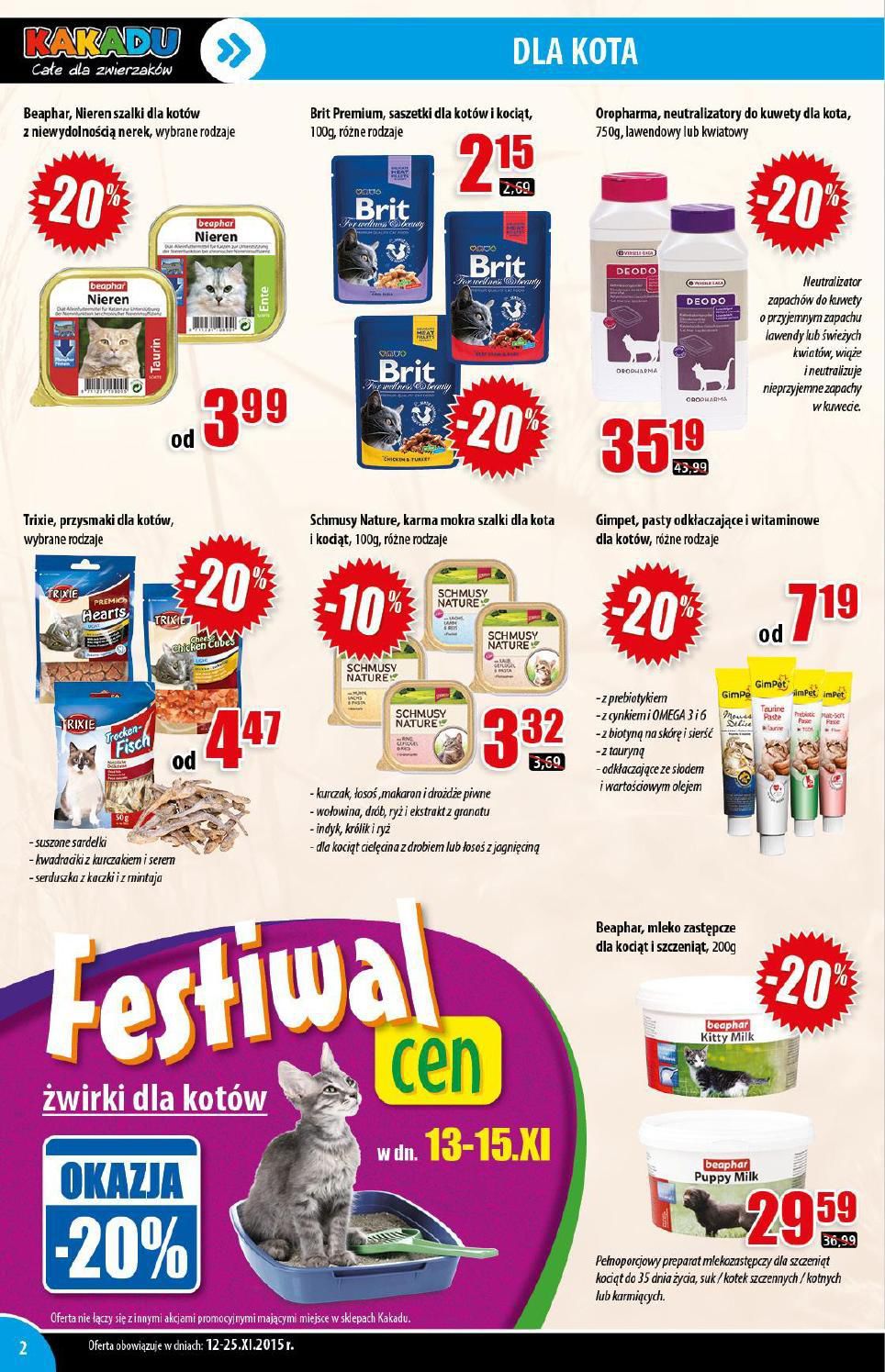 Gazetka promocyjna KAKADU str. 2