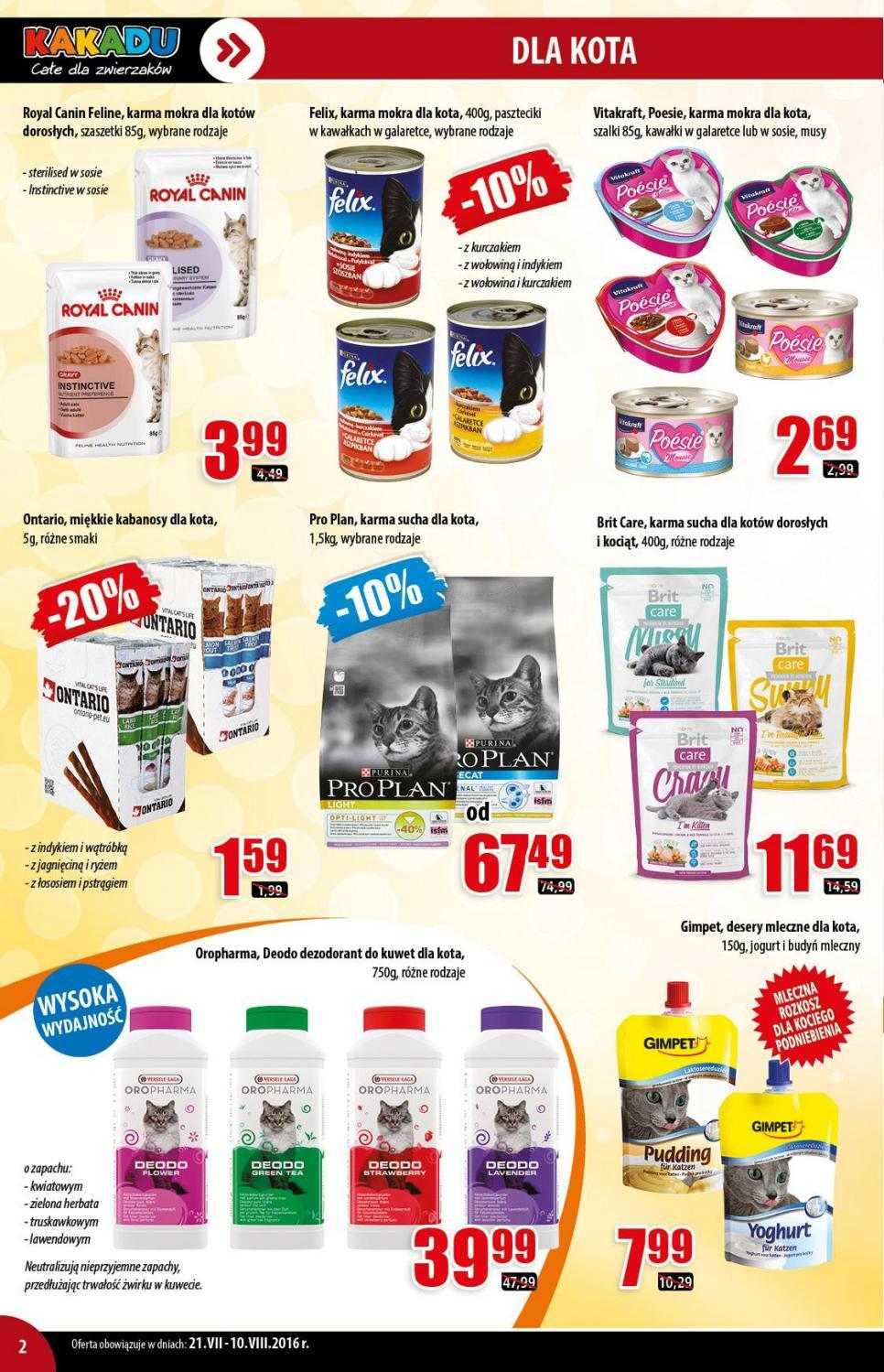 Gazetka promocyjna KAKADU str. 2