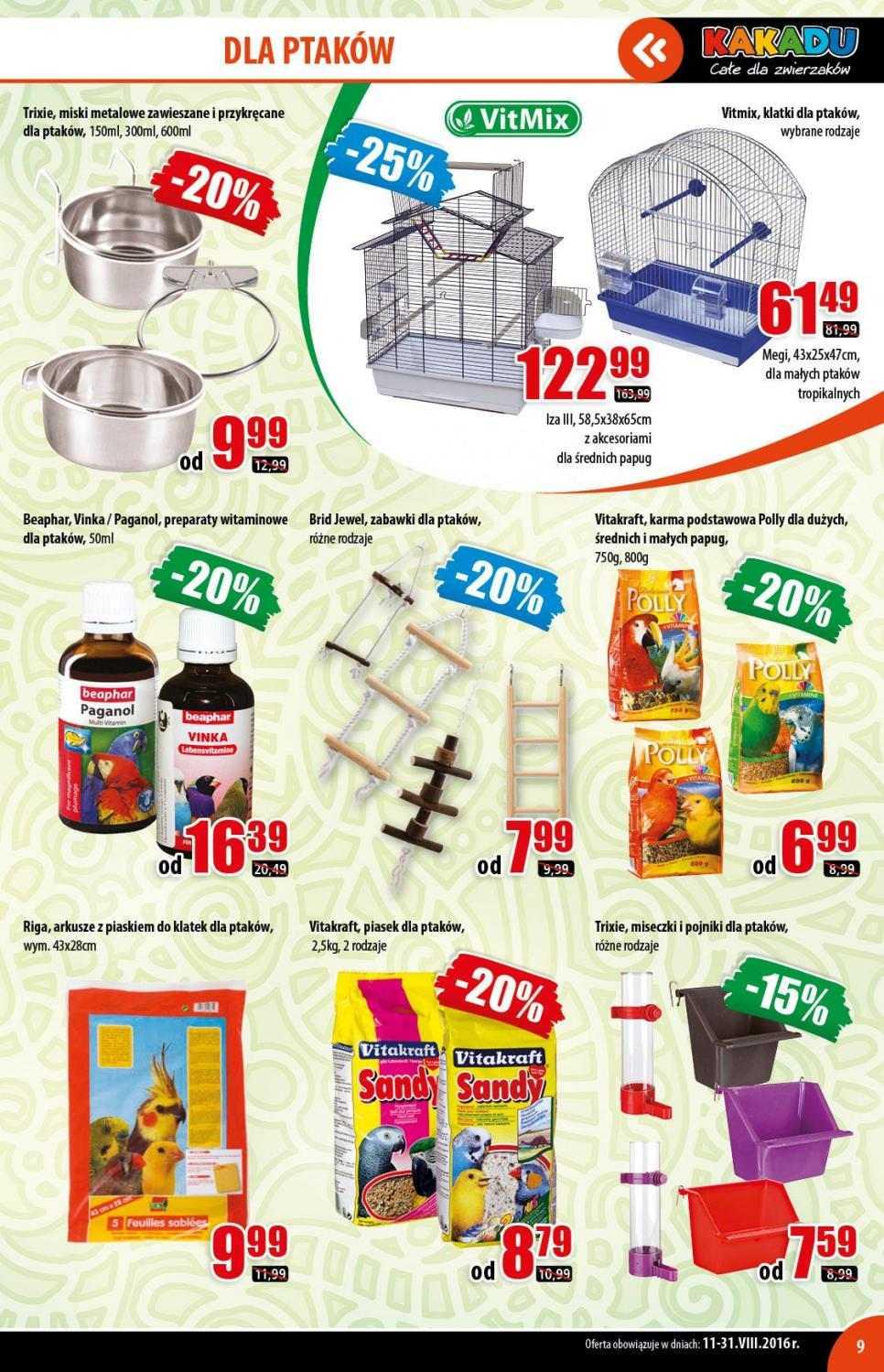 Gazetka promocyjna KAKADU str. 9
