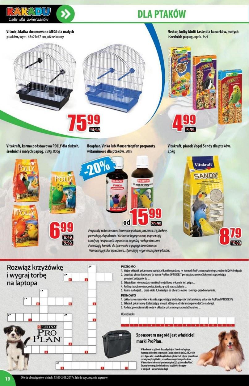 Gazetka promocyjna KAKADU str. 10