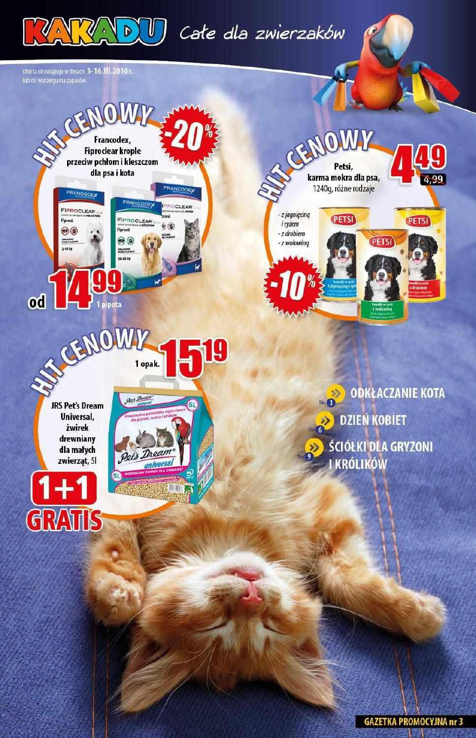 Gazetka promocyjna KAKADU str. 1